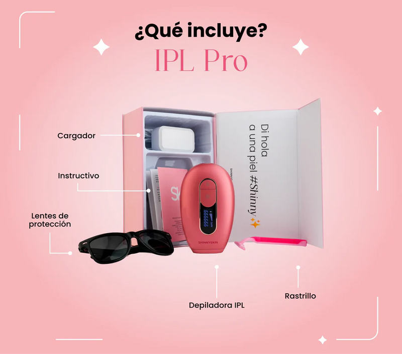 DEPILADORA SHINNYSKIN PERMANENTE IPL PRO
