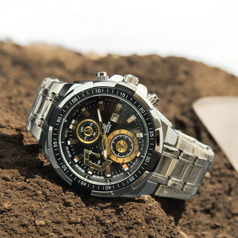 CASIO EDIFICE R3 – PODER Y PRECISIÓN + REGALO GAFAS RAY-BAN